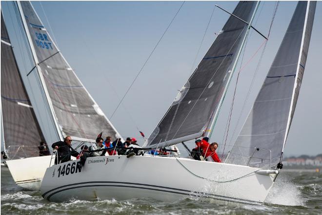 J/109 Class, Robert Stiles' Diamond Jem. - 2016 RORC Vice Admiral's Cup ©  Paul Wyeth / RYA http://www.rya.org.uk